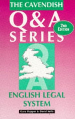 English Legal System Q&A (Questions and Answers)