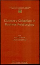 Disclosure Obligations in Business Relationships