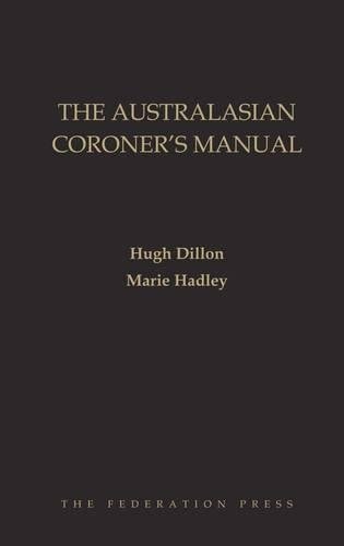 The Australasian Coroner's Manual