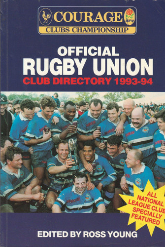 COURAGE Clubs Championship Official Rugby Union Club Directory, 1993-94