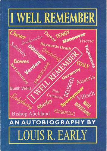 I Well Remember An Autobiography