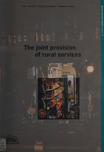 The Joint Provision of Rural Services