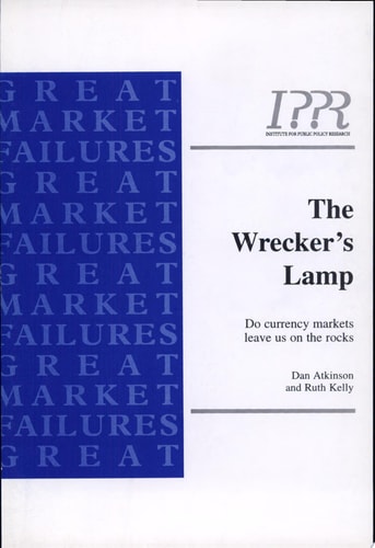 The Wrecker's Lamp Do Currency Markets Leave Us on the Rocks