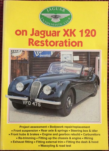 Jaguar Xk120 Restoration Book
