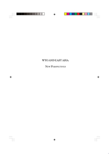 WTO and East Asia New Perspectives