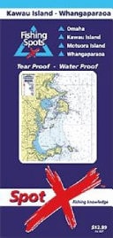 Spot X Kawau Island Whangaparoa Chart