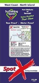 Spot X West Coast North Is Surfcast Map