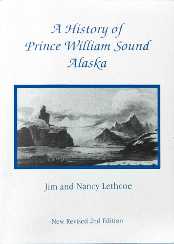 History of Prince William Sound, Alaska