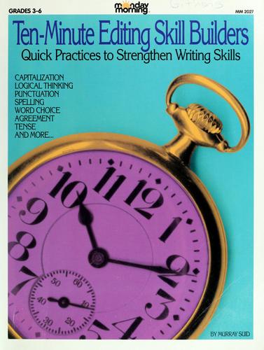 Ten-minute Editing Skill Builders