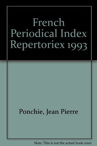 French Periodical Index (Répertoriex) 1993