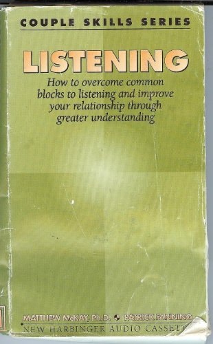 Listening (Couple Skills Audio Series)