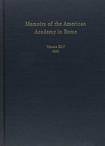 Memoirs of the American Academy in Rome