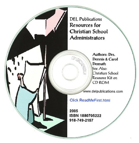 Christian School Administration: Parent Student Handbook
