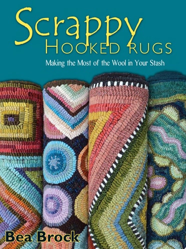 Scrappy Hooked Rugs Making the Most of the Wool in Your Stash