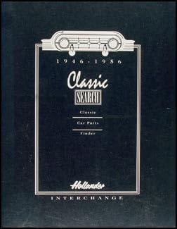 Hollander Classic Search II Classic, 1946-1956