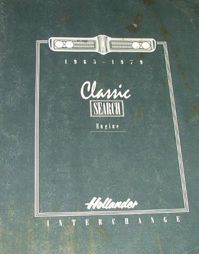 Hollander Interchange Manuals Classic IV, 1965-1979