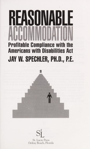 Reasonable Accommodation Profitable Compliance with the Americans with Disabilities Act