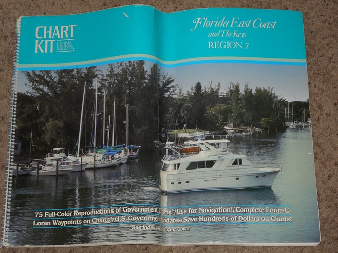 Chart kit BBA, Florida east coast and the Keys: Region 7