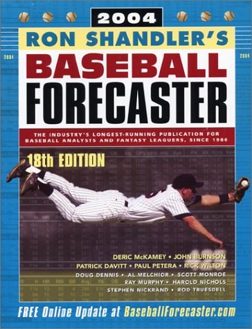 Ron Shandler's Baseball Forecaster 2004