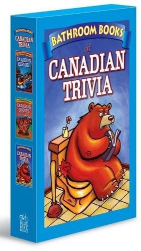Canadian Trivia Box Set Bathroom Book of Canadian Trivia, Bathroom Book of Canadian Quotes, Bathroom Book of Canadian History