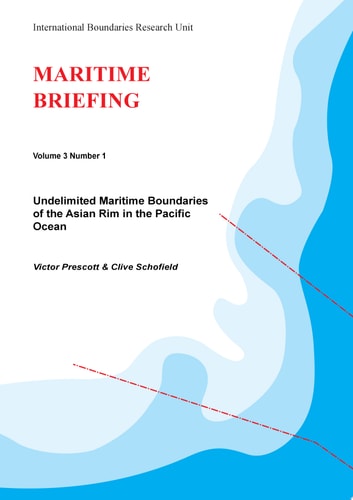 Undelimited Maritime Boundaries of the Asian Rim in the Pacific Ocean