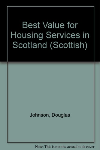 Best Value for Housing Services in Scotland Guidance