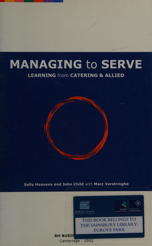 Managing to Serve Learning from Catering & Allied