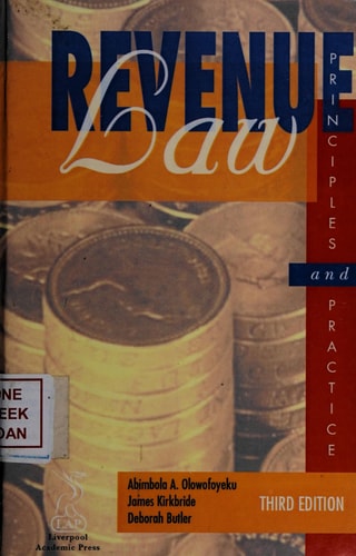 Revenue Law Principles and Practice
