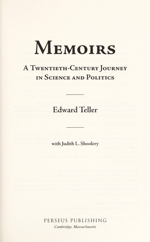 Memoirs A Twentieth Century Journey