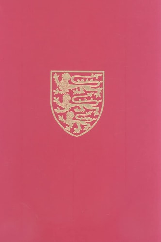 The Victoria History of the Counties of England Dorchester and Thame Hundreds