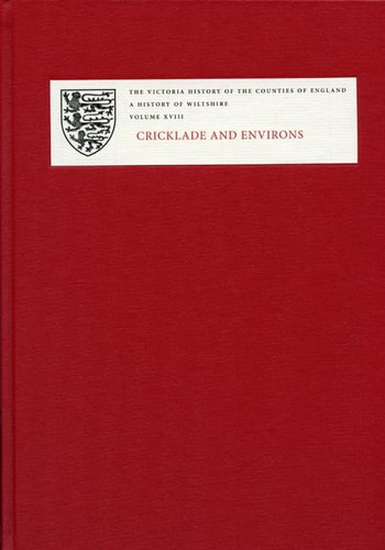 A History of Wiltshire: Anglo-Saxon Wiltshire ; Anglo-Saxon Art ; Introduction to the Wiltshire Domesday ; Translation of the text of the Wiltshire Domesday ; Introduction to the Wiltshire Geld Rolls ; Text and transaltion of the Wiltshire Geld Rolls ; Summaries of fiefs in the Exon Domesday ; Index of Domesday survey and the Geld Rolls ; General Index