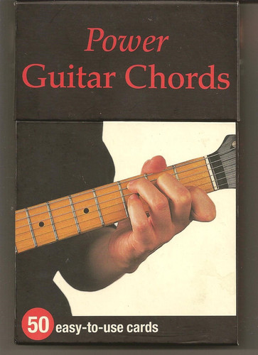Power Guitar Chords; 50 easy-to-use-cards