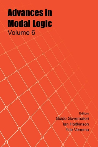 Advances in Modal Logic