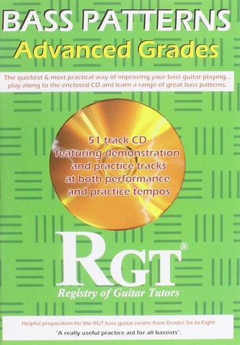 Rgt Bass Patterns Advanced Grades CD Boo