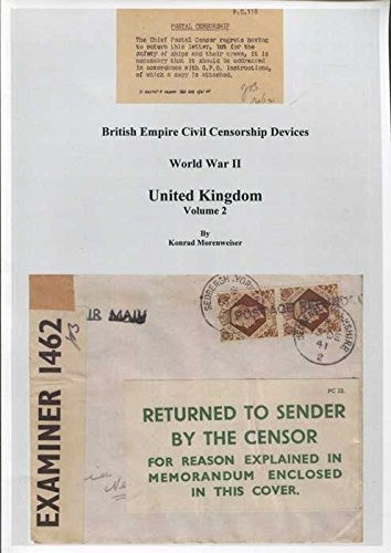 British Empire Civil Censorship Devices, World War II.: Postal censorship forms and memoranda