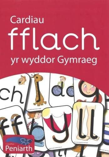 Cardiau Fflach Yr Wyddor Gymraeg