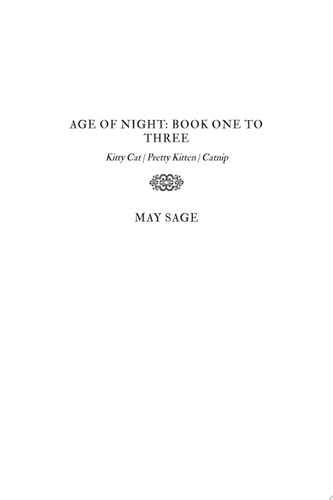 Age of Night Book One to Three