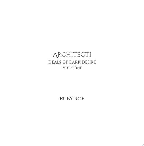 Architecti A Dark Gothic Romantasy