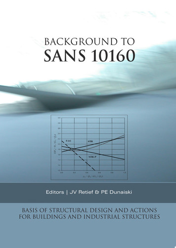 Background to SANS 10160