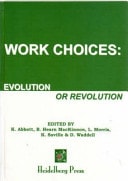 Work Choices Evolution Or Revolution