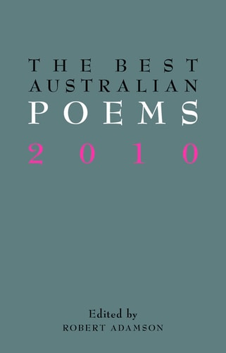 Best Australian Poems 2010