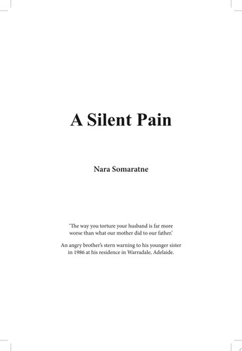 A Silent Pain’
