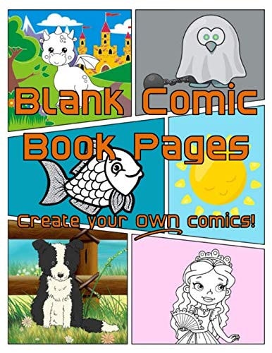 Blank Comic Book Pages