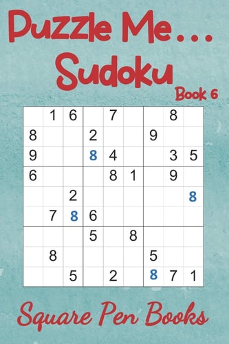 Puzzle Me... Sudoku Book 6