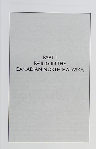 RV-ing and Other Adventures North of 60