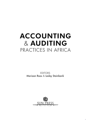 Accounting and Auditing Practices in Africa