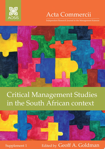 Critical management studies in the South African context