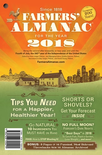 Farmers' Almanac 2018