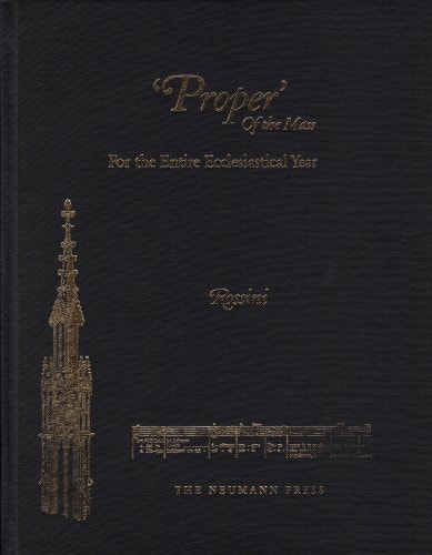 Proper of the Mass For the Entire Ecclesiastical Year