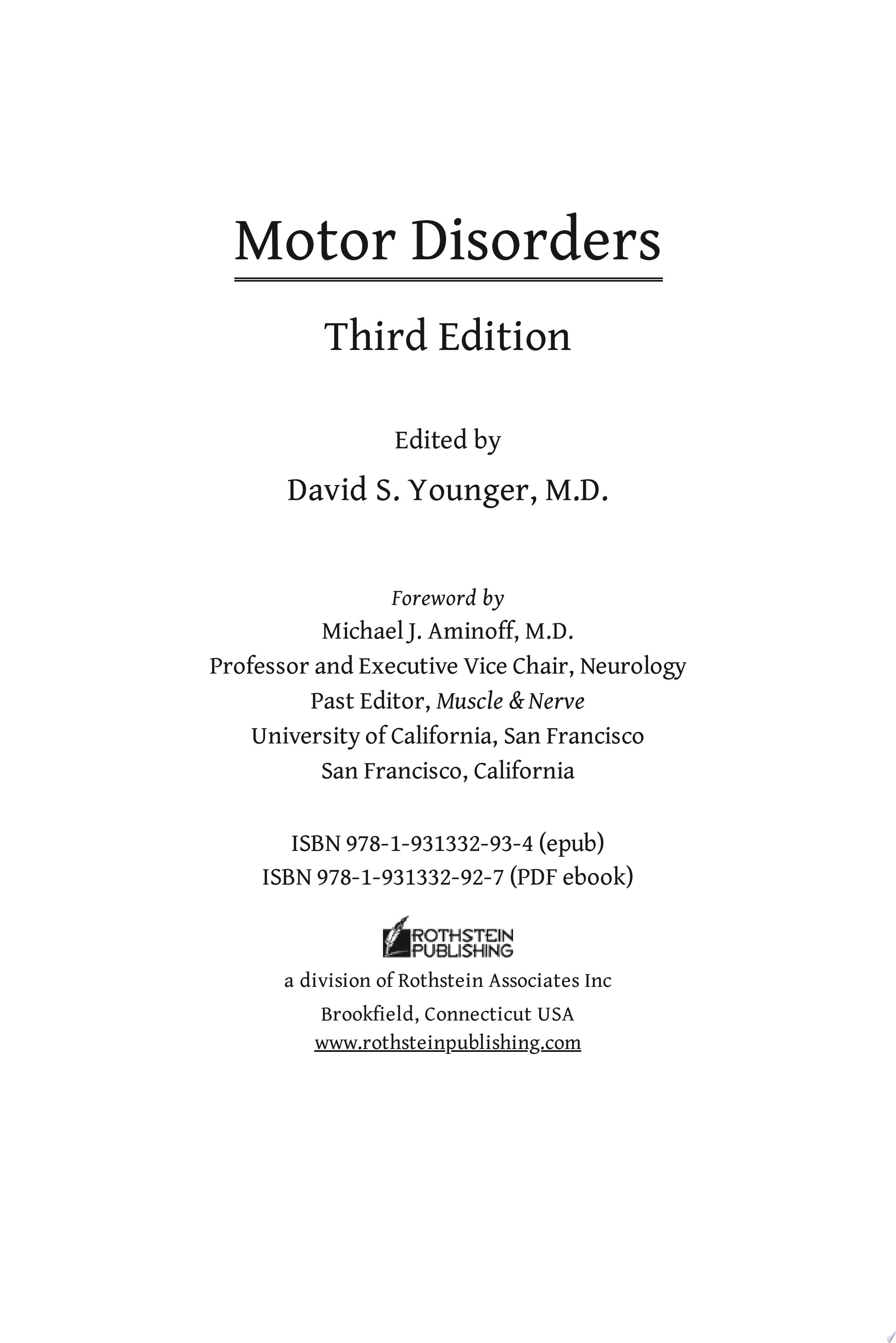 Motor Disorders